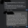 psa: spanking your kids is shit parenting