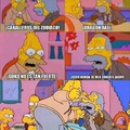 Meme Dragon Ball y los Simpsons