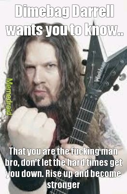 RIP metal God of the guitar - meme
