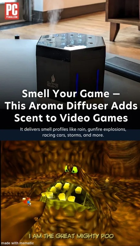 Smell your game, the future is now old man - meme
