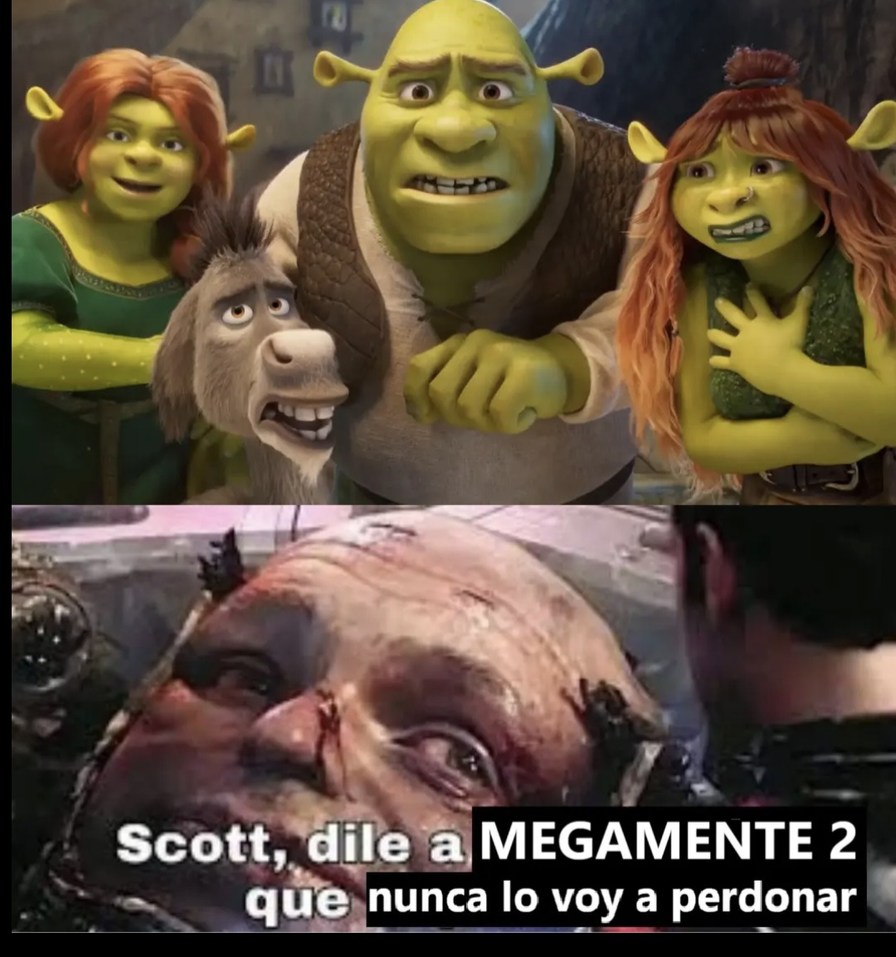 Arruinaron shrek,pero carajo nineso justifica perdonar a megabodrio 2 - meme