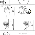 First rage comic, inspiration from FML