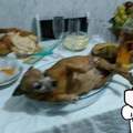 Una familia china me invitó a cenar pa navidad