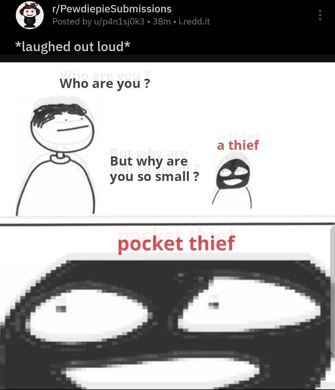 Pocket Theif - meme