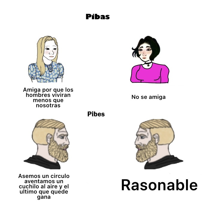 PIBES vs PIBAS 😎👊 : r/vicio