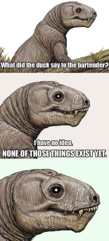 What a knee slapper - meme