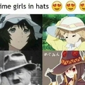 Anime hats