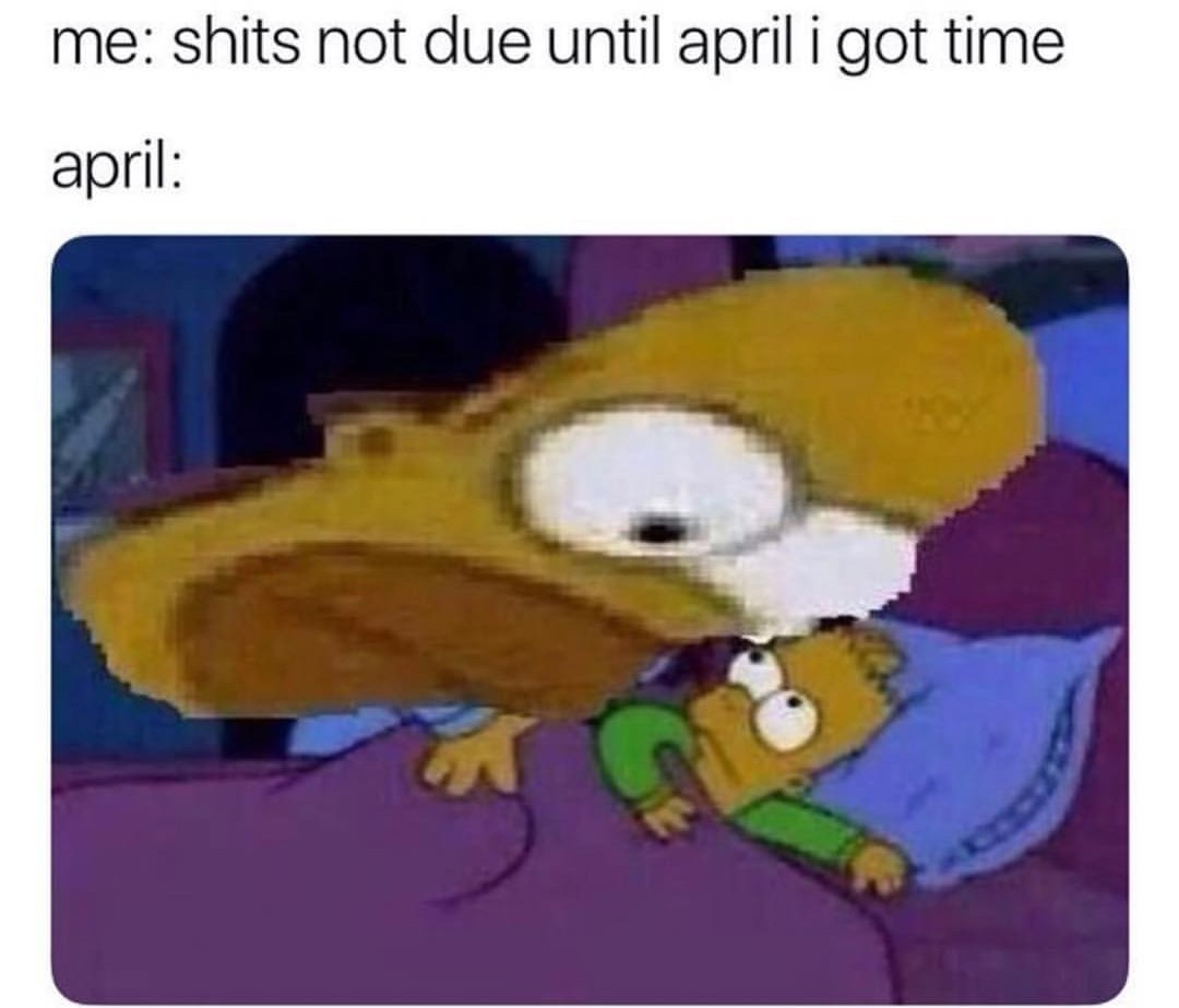 april -_- - meme