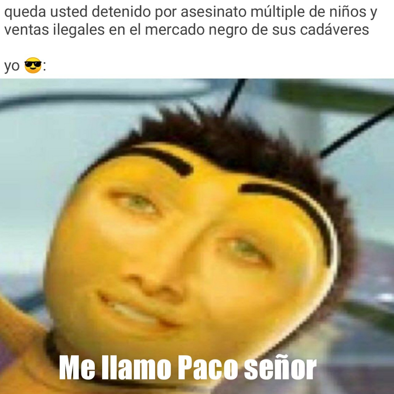 Paco es admin - meme