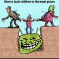 El divorcio lleva a los hijos a los peores lugares UwU