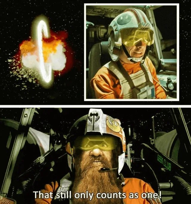 Nobody hyperwarps a dwarf - meme