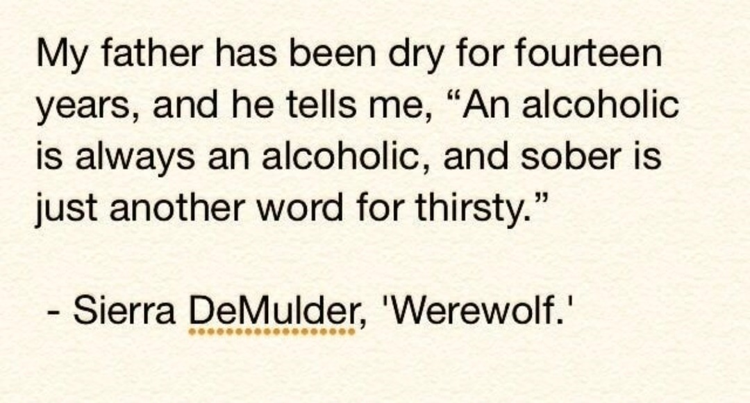 my werewolf therapist said that too - meme