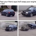 Engine swap the easy way