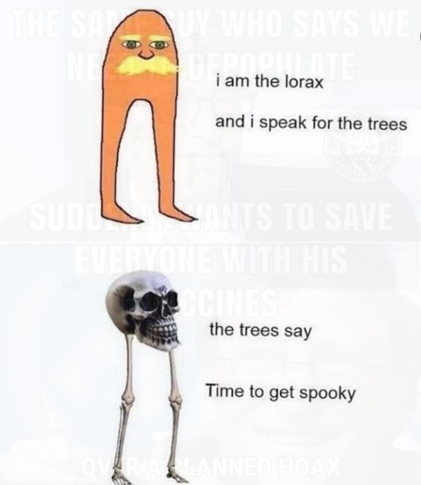 Time to get spooky - meme