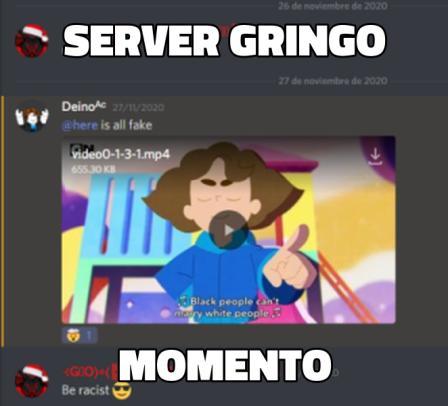 Server gringo momento - meme