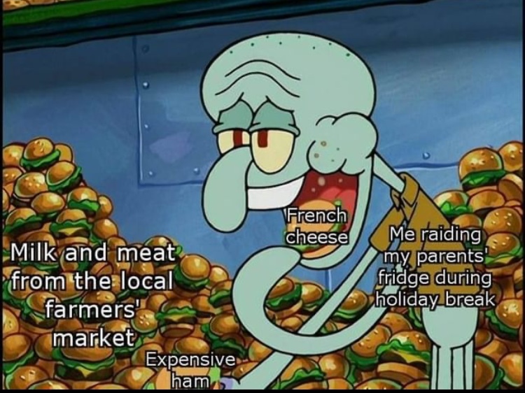 actual food - meme