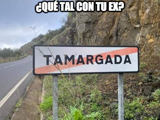 ¿Qué tal con tu ex? - meme