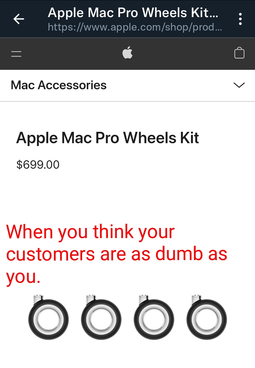 Apple sucks - meme
