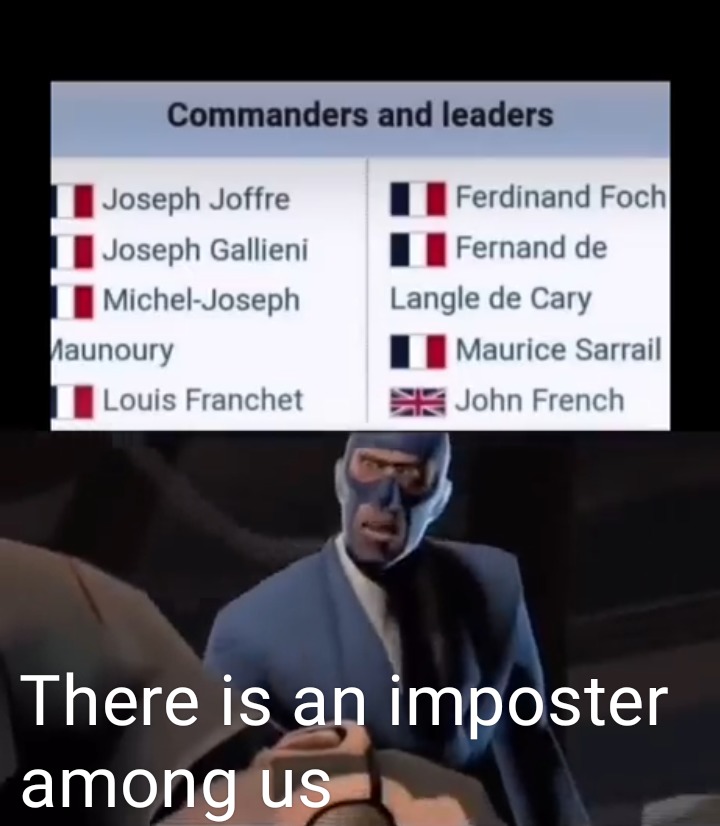 Oh No, Not The FRENCH! - meme