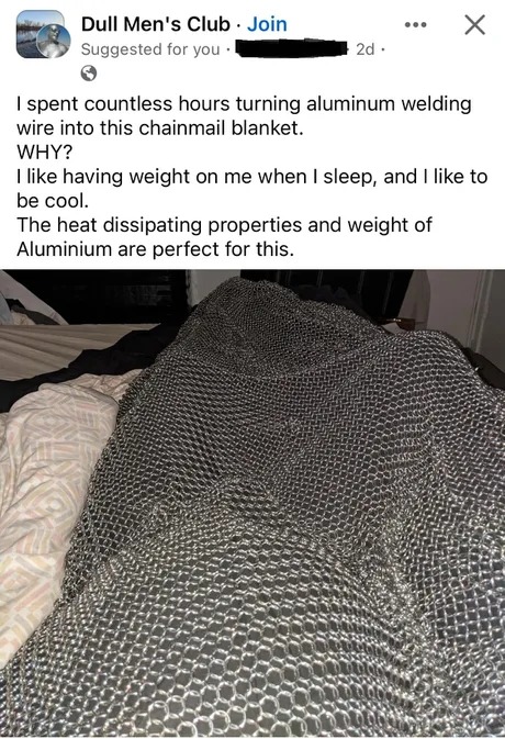 Blanket for knights - meme