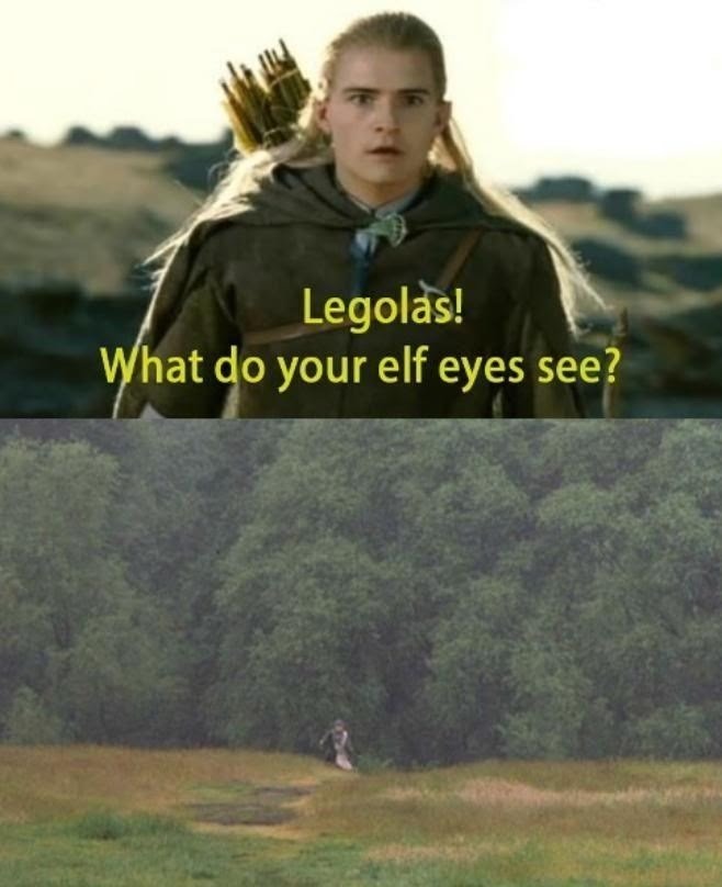 Lotr crossover Monty python#9 - meme