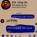 Leaked conversation inside the North Korean government