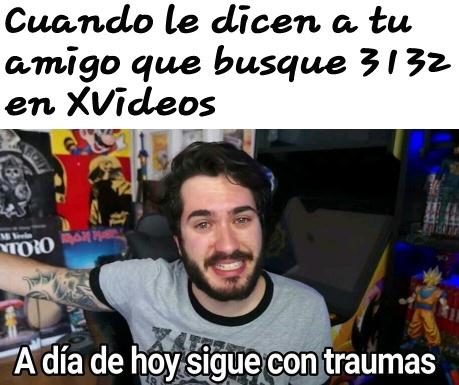 No lo busquen - meme