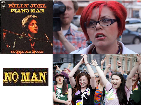 Billy Joel was an undercover feminist - meme