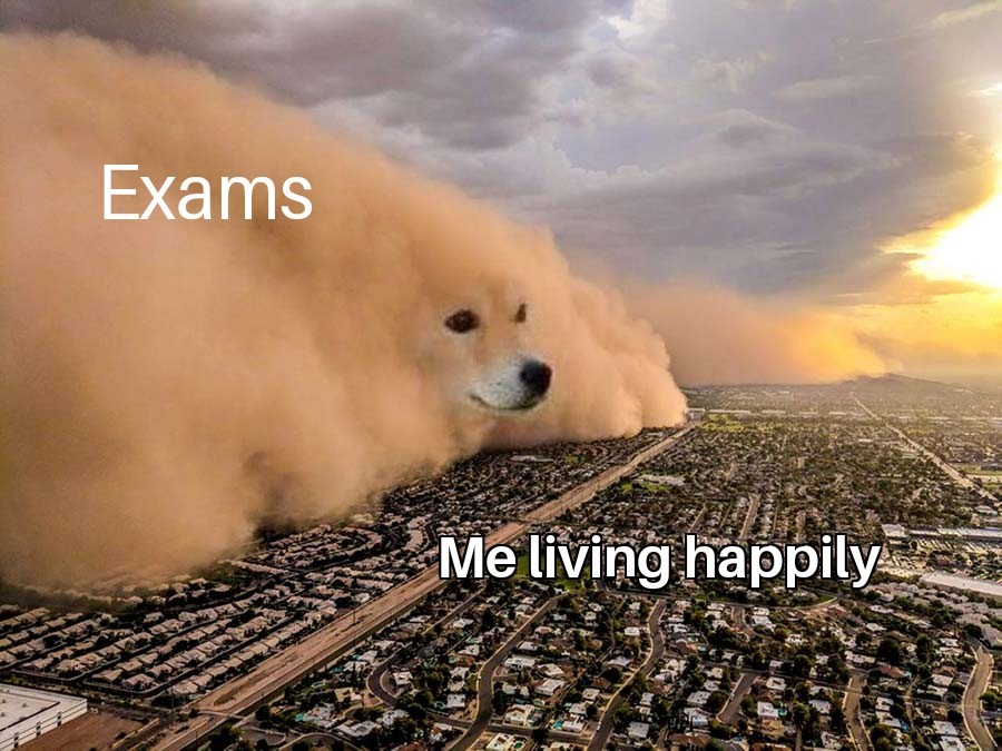 Exams - meme