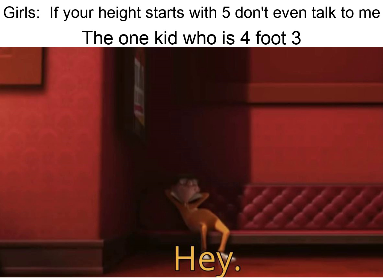 oh your 4 feet - meme