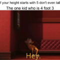 oh your 4 feet