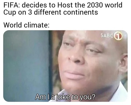 World Cup 2030 - meme