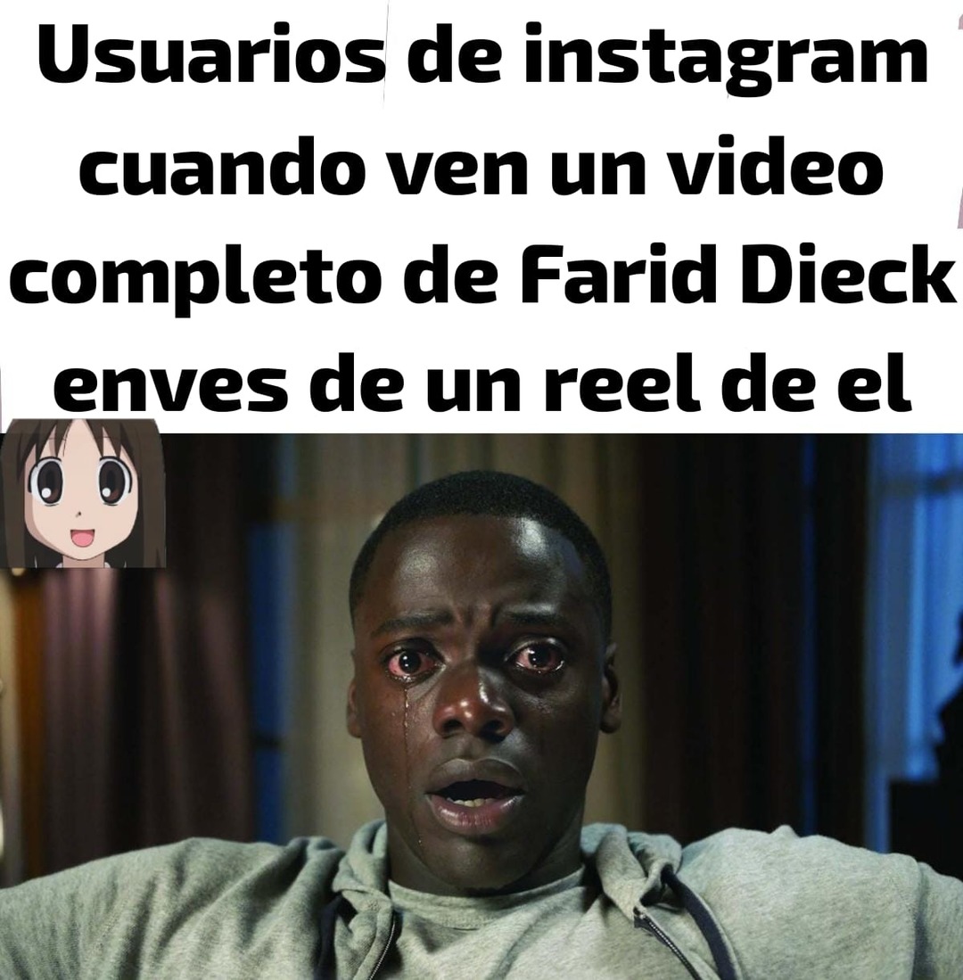 Meme original (PD: Soy fan de el)