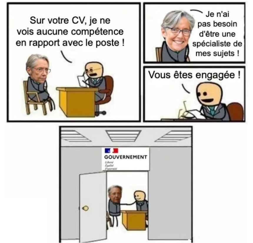 Recyclage de gouvernement - meme