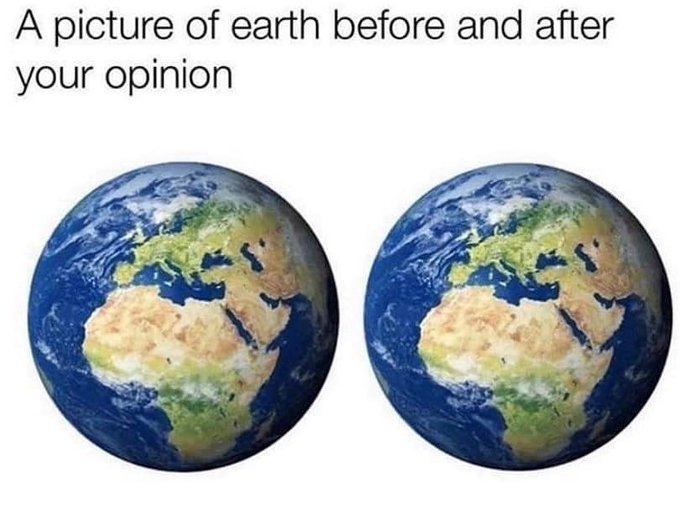 no one cares, no one is reading your salty comments on my meme