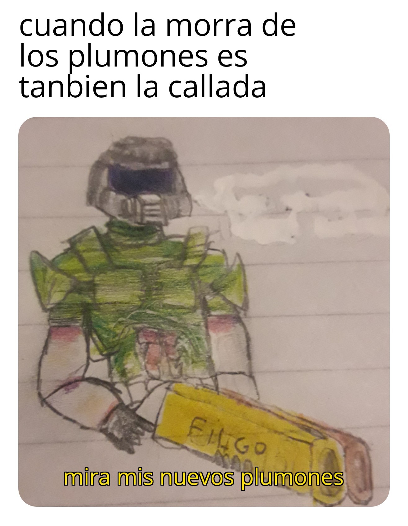 Esta feito pero no es un feto - meme