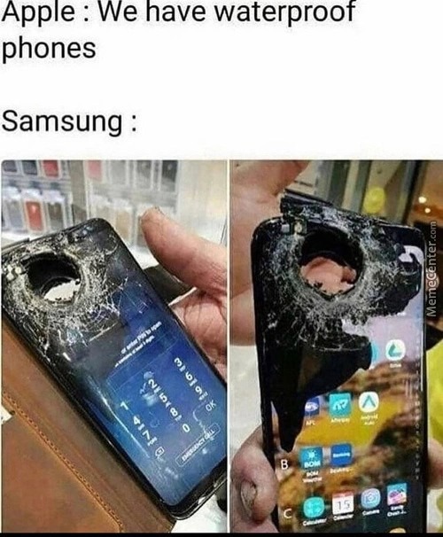 apple vs android - meme