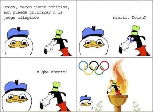 dolan en las olimpiadas - meme