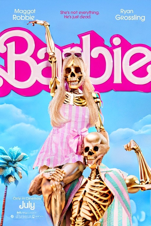 Skeleton Barbie & Ken - meme
