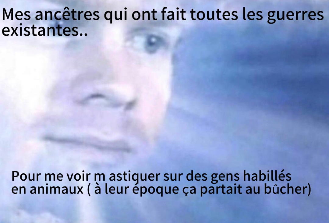 Ils se sont sacrifiés pour si peu… - meme