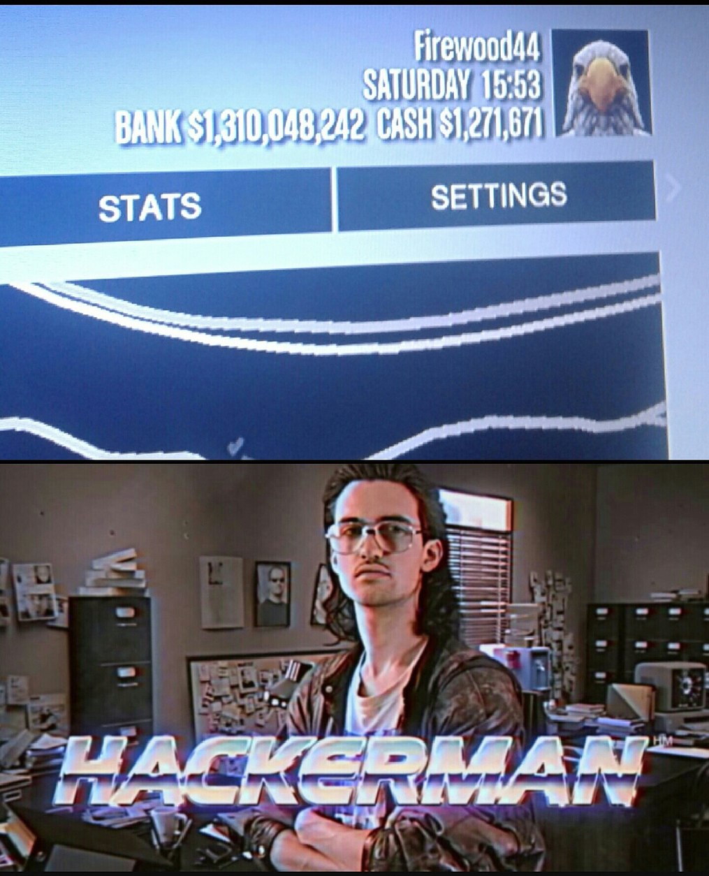 I'm hacker man - meme