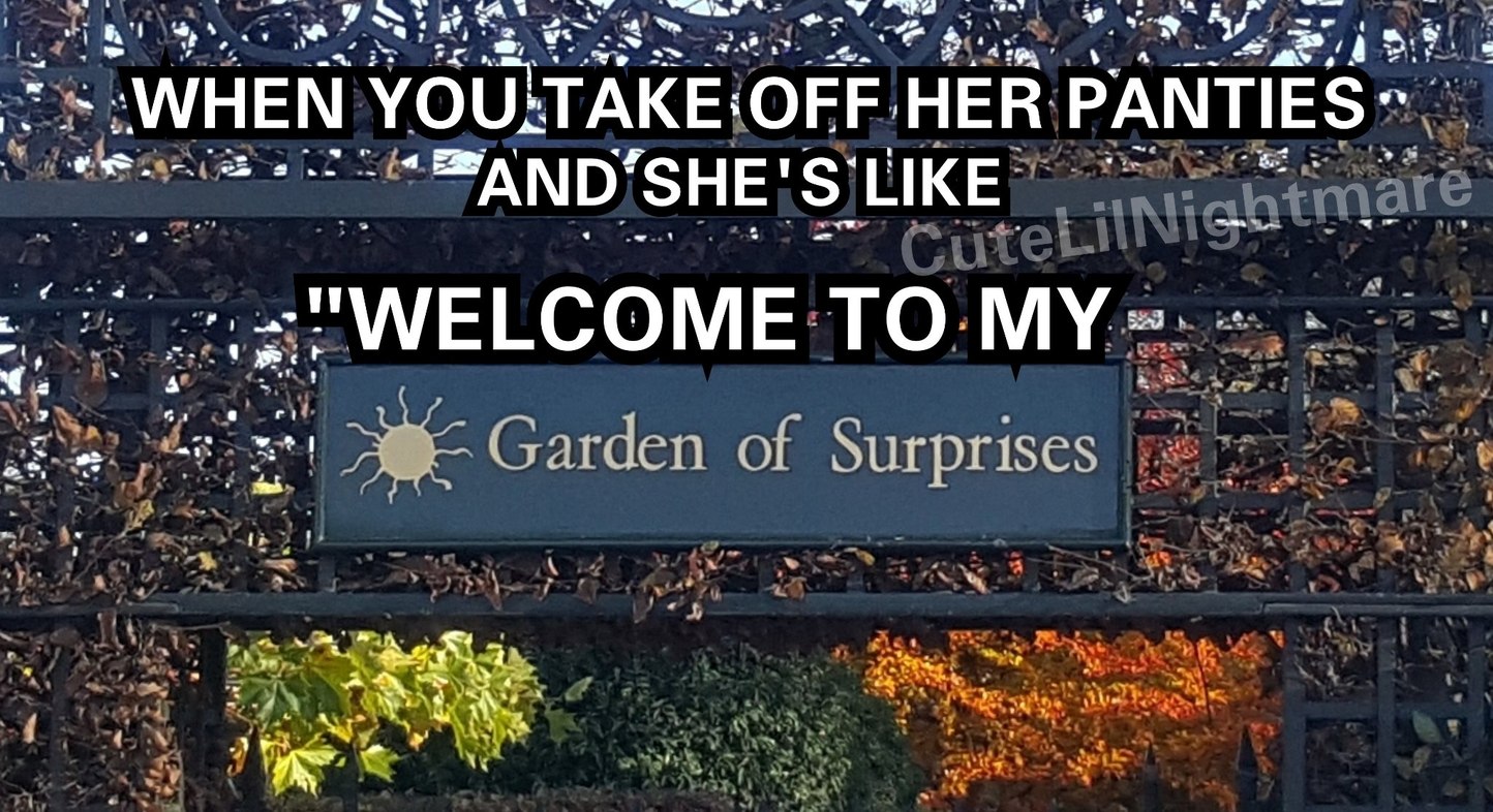 Garden of surprises ;) - meme