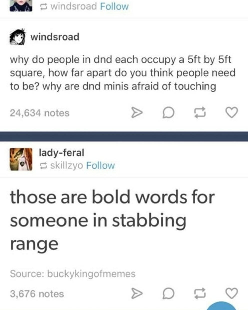 Stab Range - meme