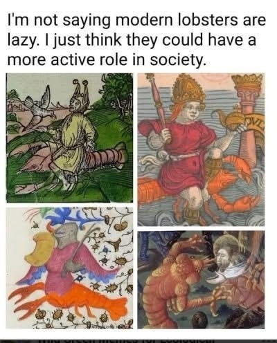 lobster job market - meme