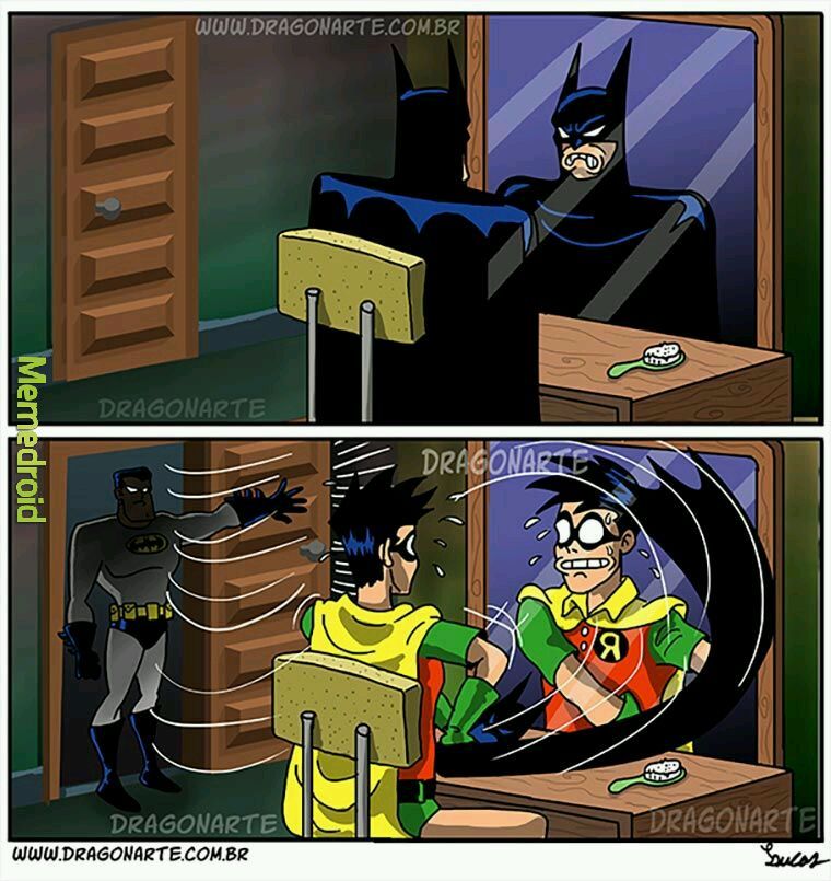 Batman is scary - meme