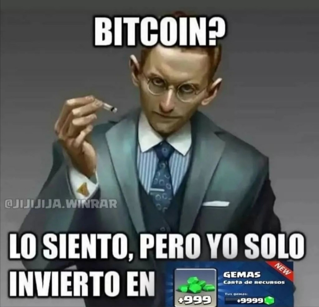 Invertir en bitcoin - meme