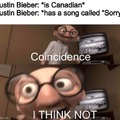 Justin Bieber is canadian
