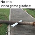 Video game glitches