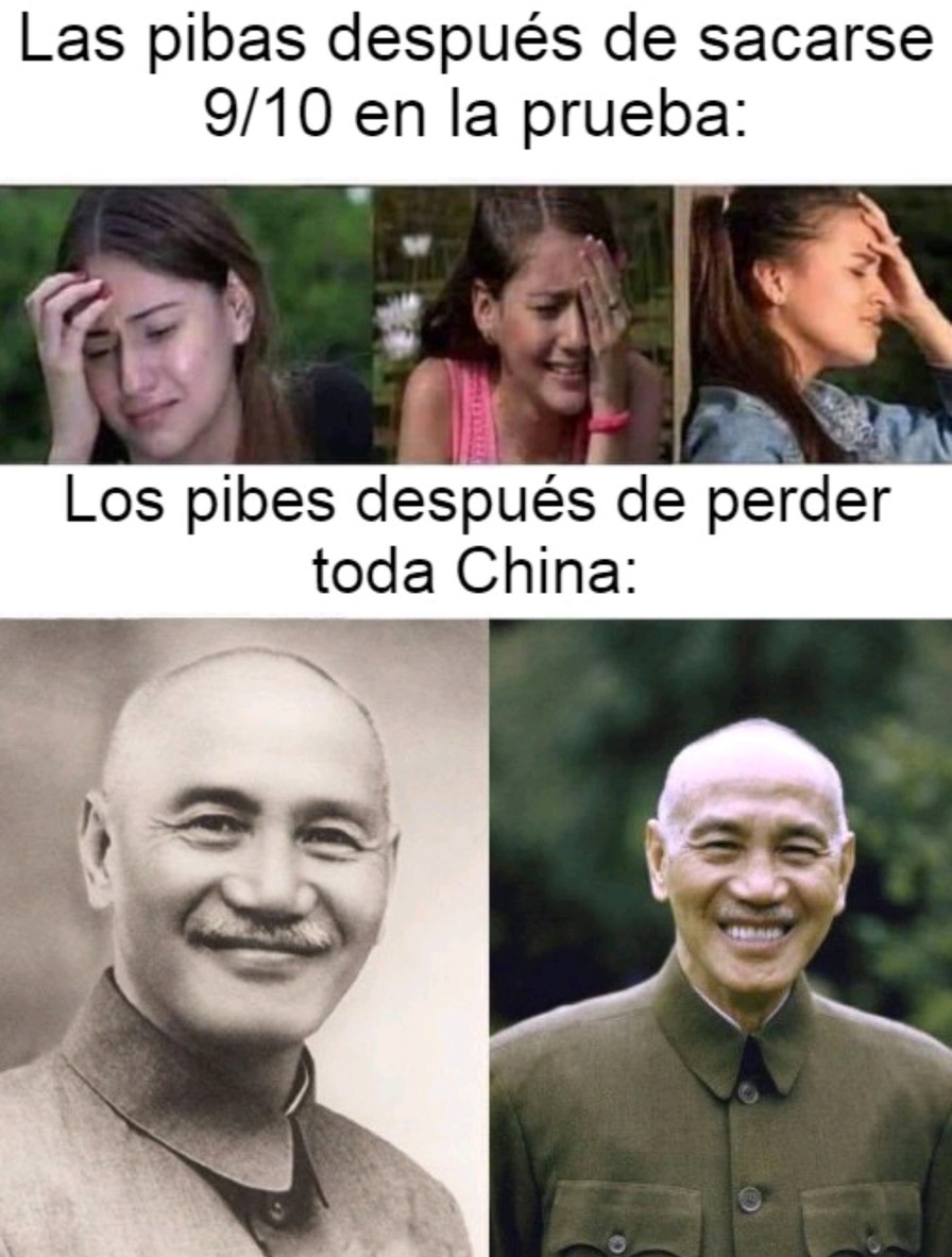 "Acabo de perder toda China... No importa, hacemos otra." - meme