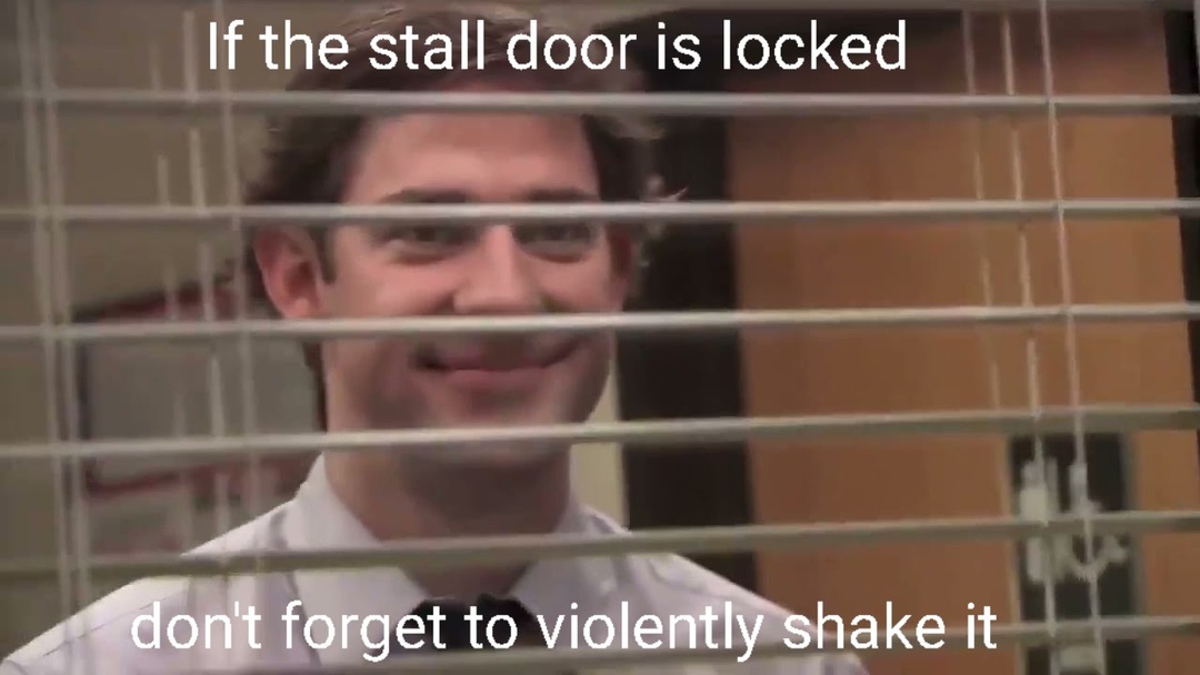 Me making eye contact while I'm at it - meme
